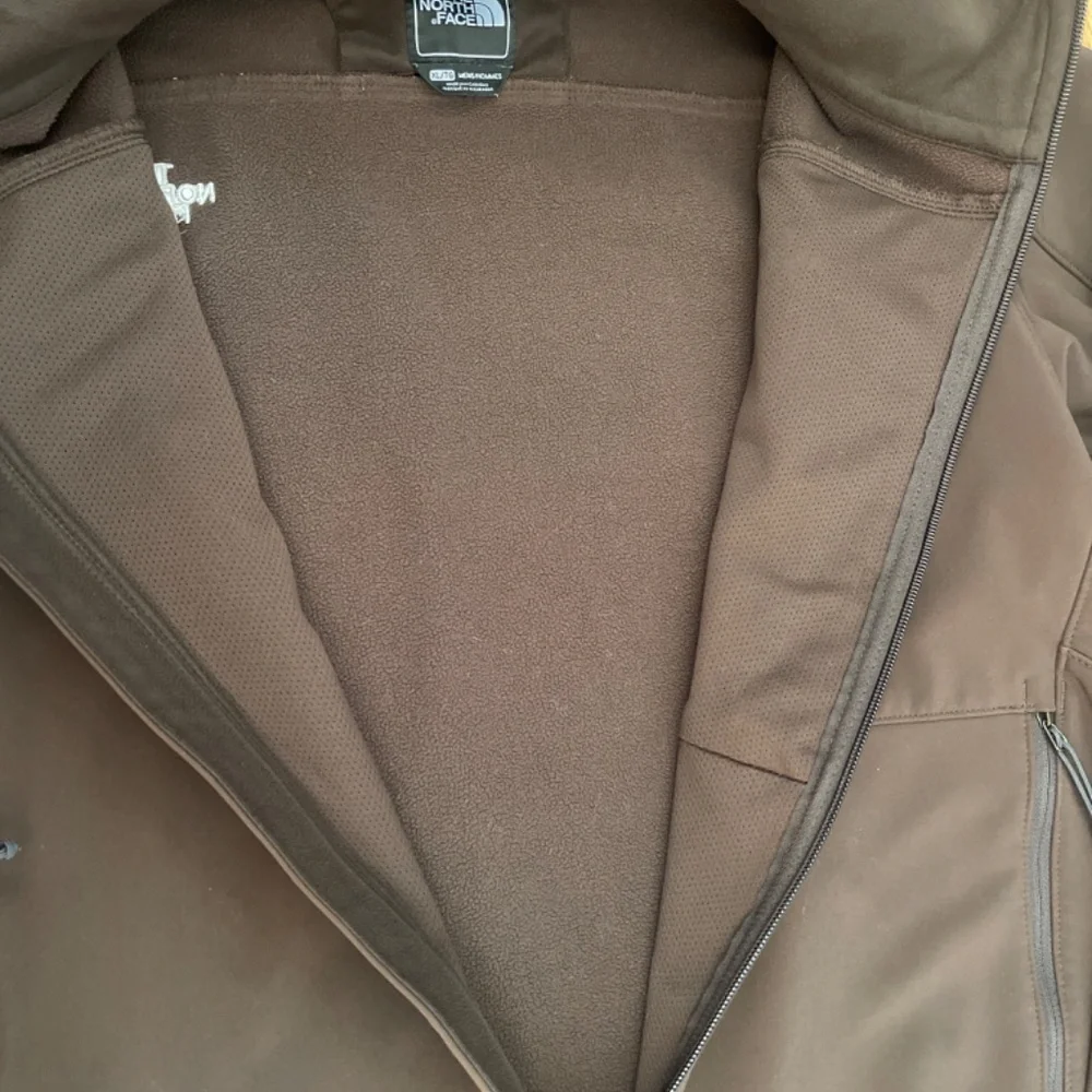The North Face Mens Brown TNF Apex Fleece Lined Jacket Size XL - Picture 7 of 12